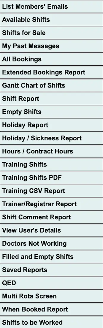 General Reports